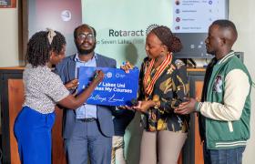 The Rotaract Club of Kigo Seven Lakes Golf Launches The 7 Lakes Uni and 2nd Cohort of The 7 Lakes My Courses Challenge